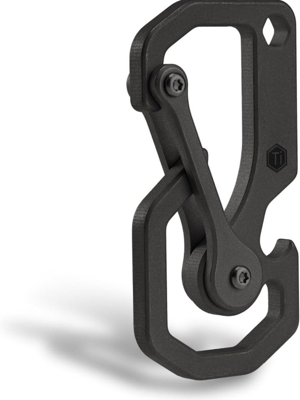 Durable Titanium Carabiner Keychain Multitool | Versatile Outdoor Gear